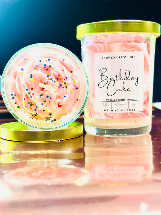 Whipped Birthday Cake Soy Candle