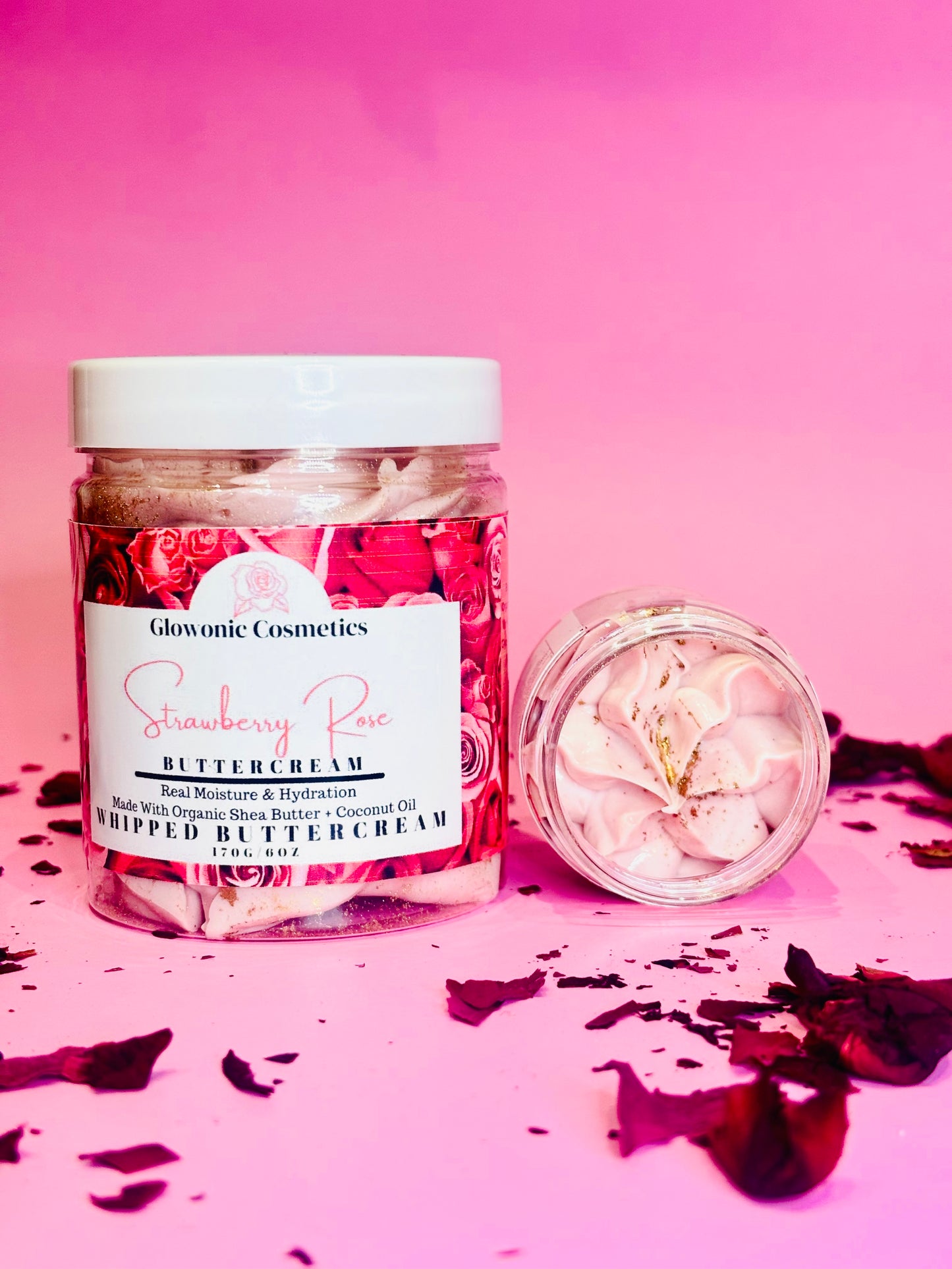 Strawberry Rose Whipped Body Butter
