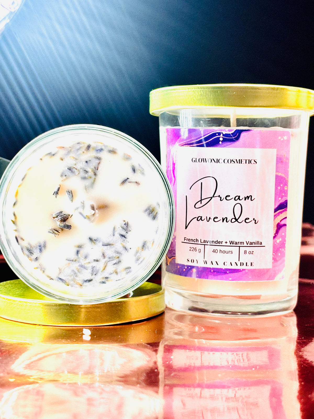 Dream Lavender Vanilla Soy Candle