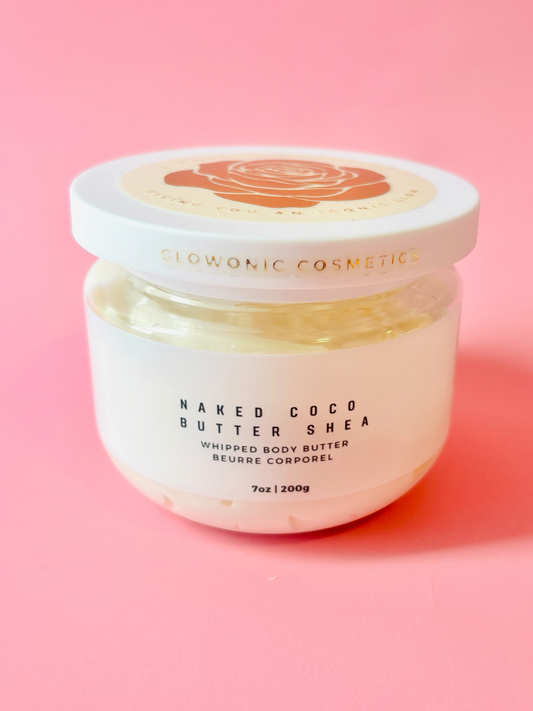 Naked Coco Butter Shea Hyaluronic Body Butter (Fragrance Free)