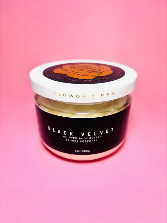 Black Velvet Hyaluronic Body Butter Glowonic Men